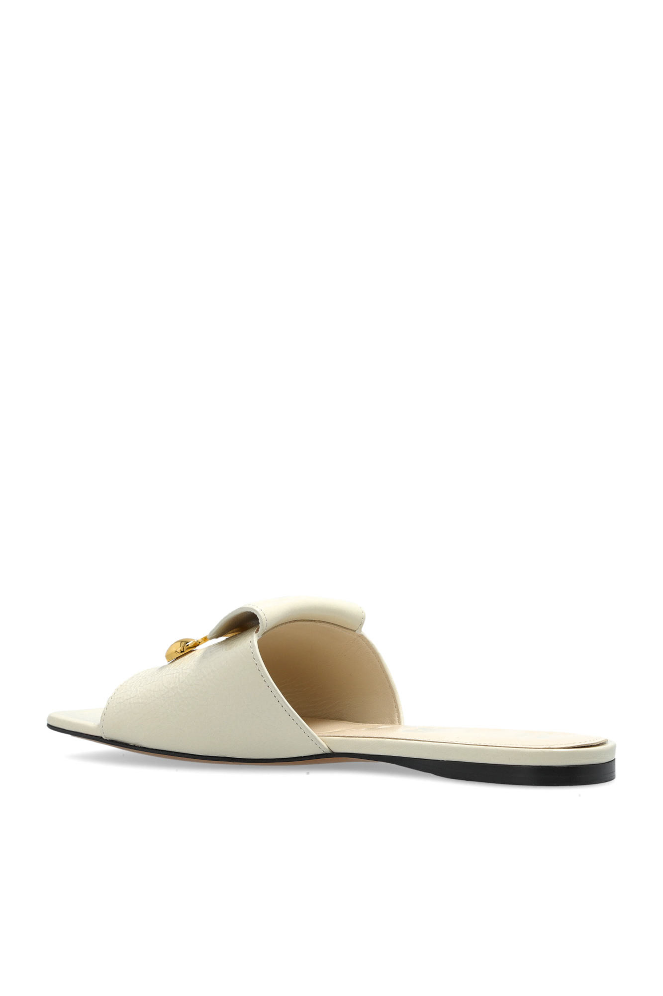 【送料&関税込】Marni Ivory Leather Sandals Marni Fussbet Leather Sandals | Neutrals | FARFETCH
